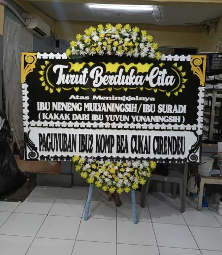 Papan Bunga Duka Cilandak Barat