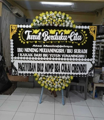 Papan Bunga di Cilandak Barat